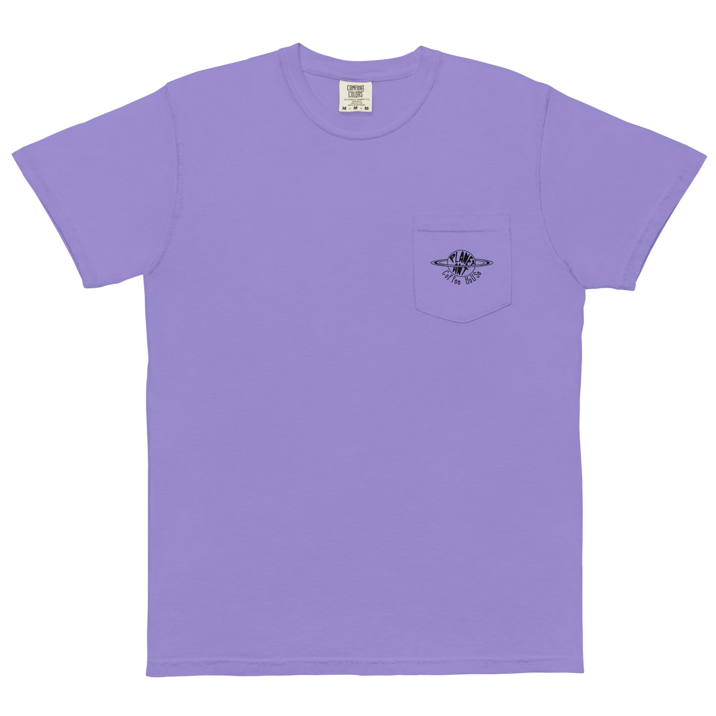 Coffee House Unisex garment-dyed pocket t-shirt