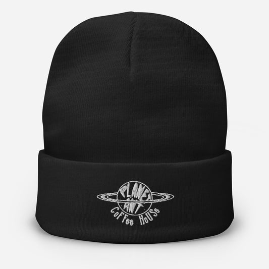 Coffee House Embroidered Beanie