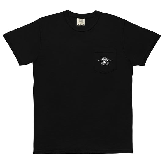 Coffee House Unisex garment-dyed pocket t-shirt