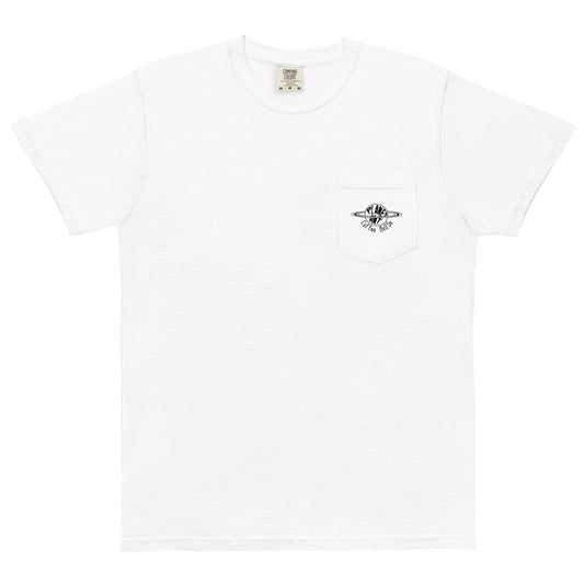 Coffee House Unisex garment-dyed pocket t-shirt